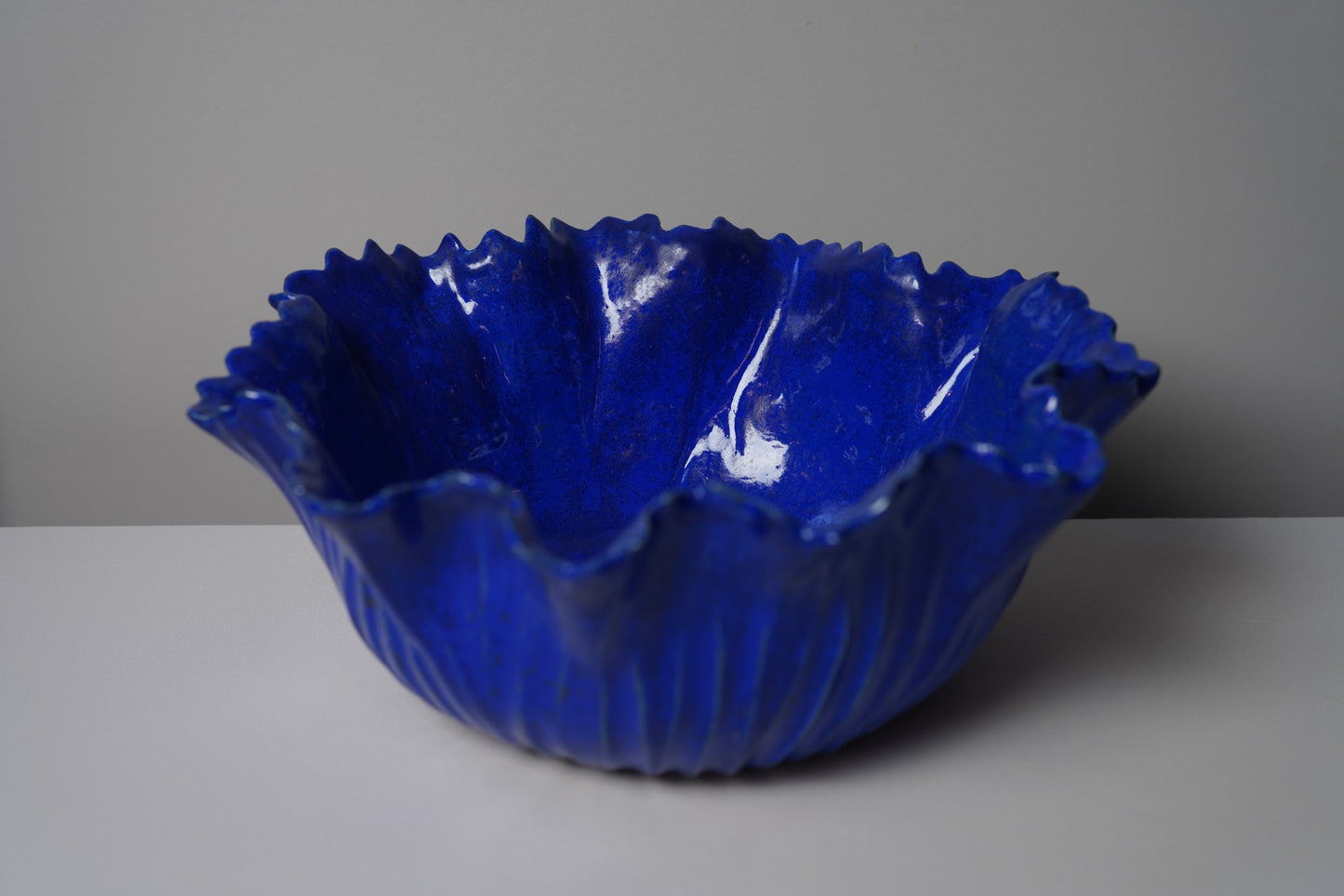 Grote schaal blauw