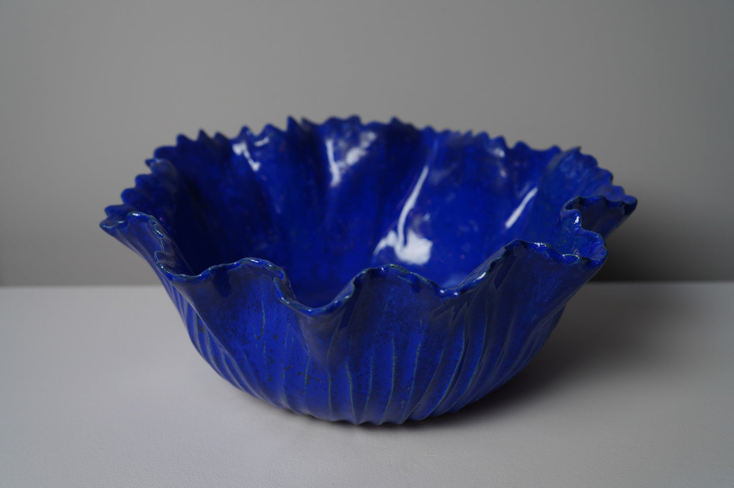 Grote schaal blauw