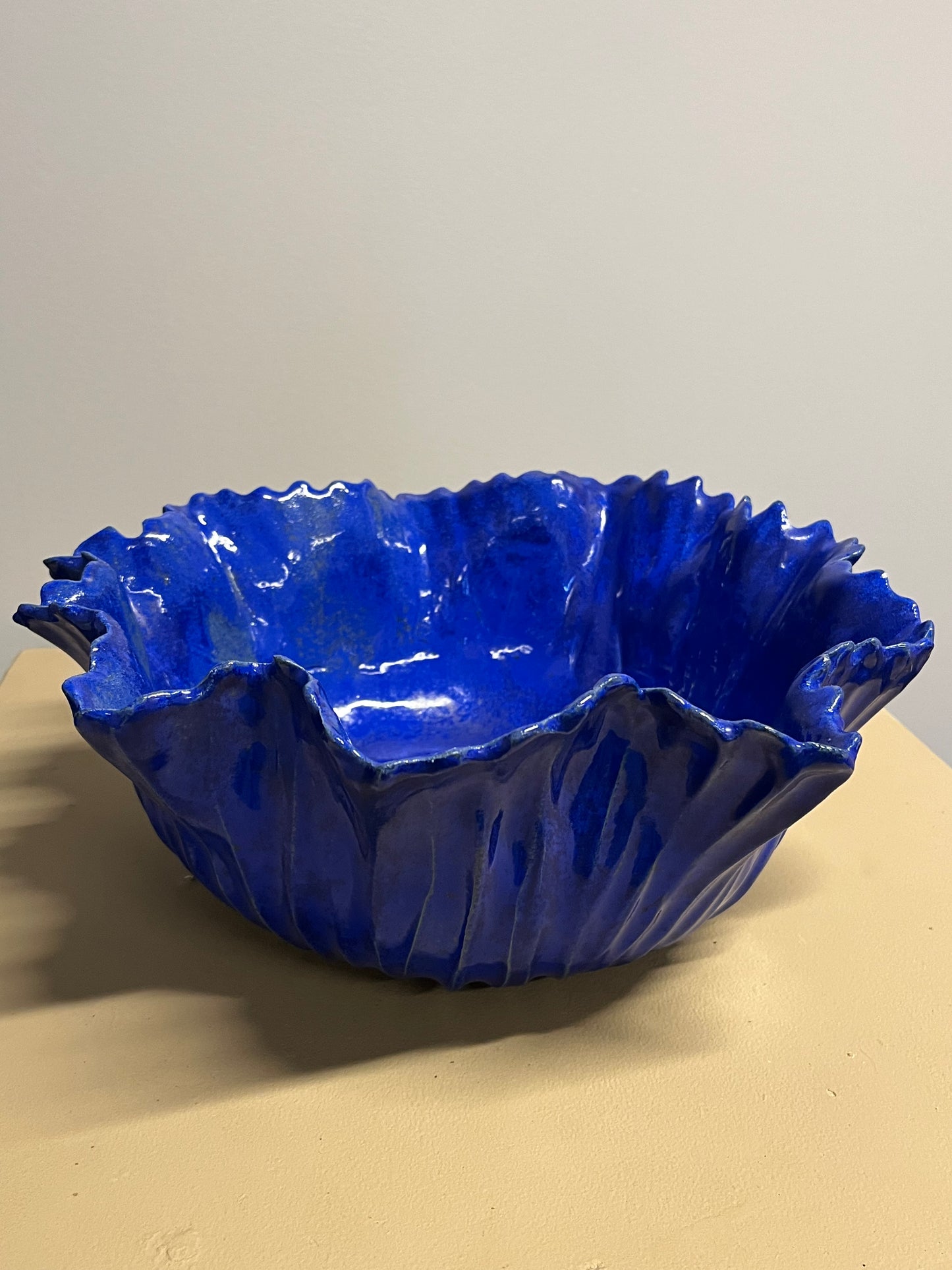 Grote schaal blauw