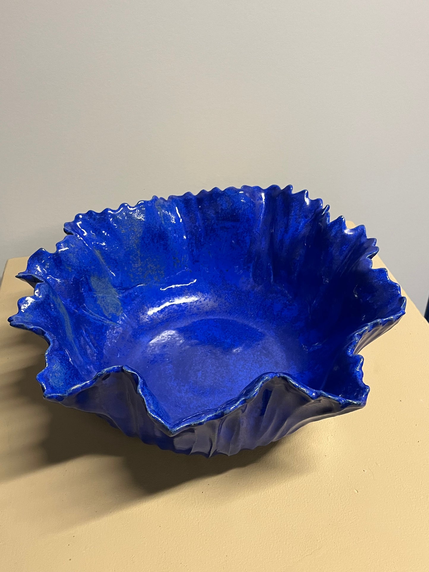 Grote schaal blauw