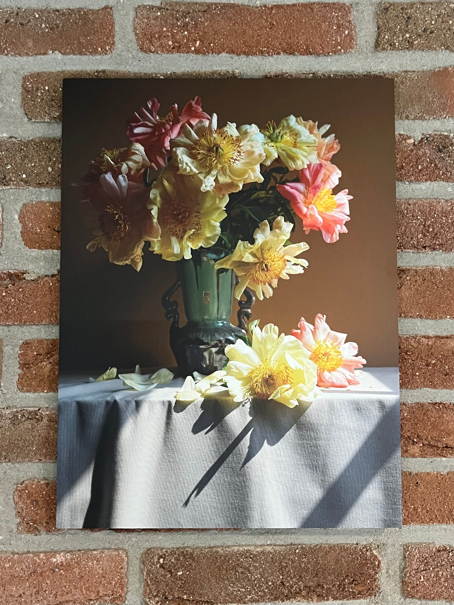 Stilleven 'Pioenroos'