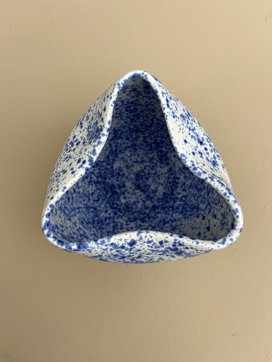 Vaasje Blauw stippel